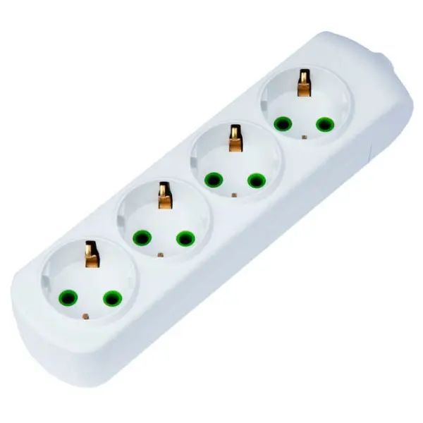 Колодка на 4 гнізда Lezard «Letiti» (721-0400-401) з/з