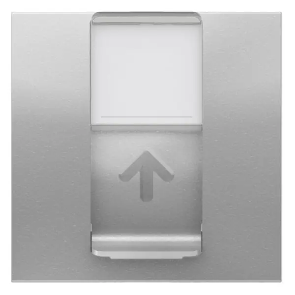Накладка для RJ45 розетки Schneider Electric NU941130 2М (алюминий) - фото №1
