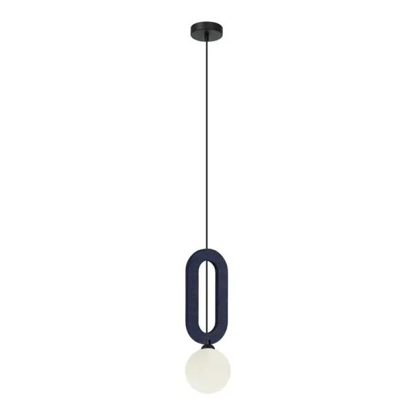 Подвесной светильник, люстра Italux PND-59839-1-BLU Masso G9 1x25W IP20 синий Подвесной светильник, люстра Italux PND-59839-1-BLU Masso G9 1x25W IP20 синий