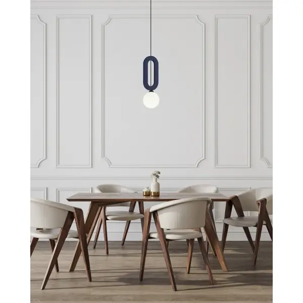 Подвесной светильник, люстра Italux PND-59839-1-BLU Masso G9 1x25W IP20 синий - фото №1 Подвесной светильник, люстра Italux PND-59839-1-BLU Masso G9 1x25W IP20 синий - фото №1
