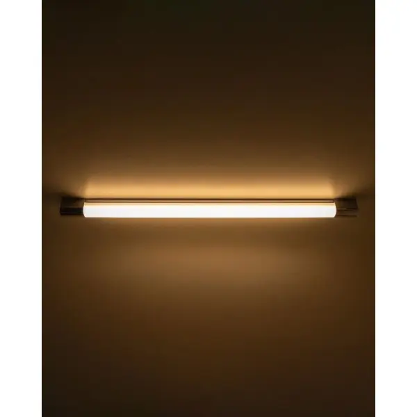 Світильник підсвітка для дзеркала Zuma Line W200526501 Parks LED 1x10W 3000K 900Lm IP44 сріблястий (5905316650763) - фото №1