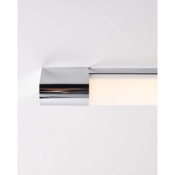 Світильник підсвітка для дзеркала Zuma Line W200526501 Parks LED 1x10W 3000K 900Lm IP44 сріблястий (5905316650763) - фото №2