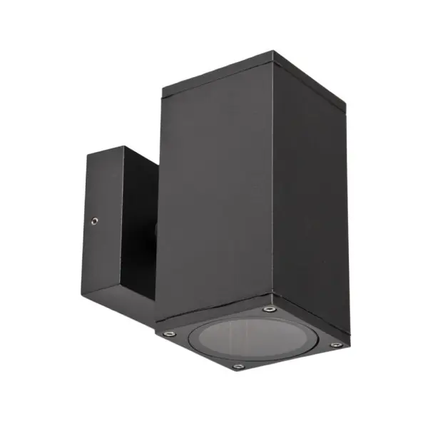 Уличный светильник Goldlux 323248 Morris GU10 2x12W IP54 BK - фото №1