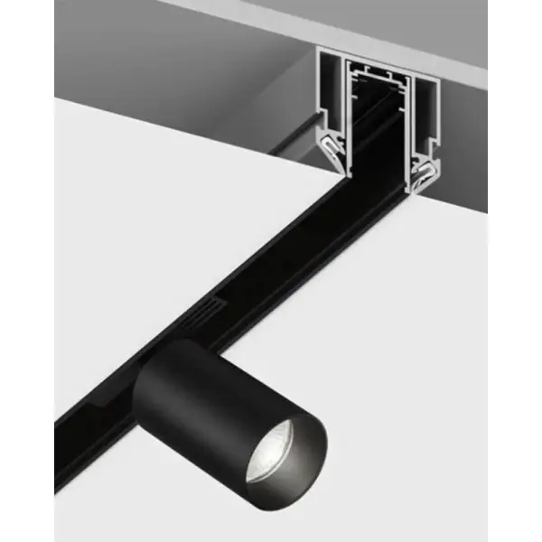 Профиль база для магнитного шинопровода Oledim 7771366 OL16 2м IP20 серебристый - фото №1