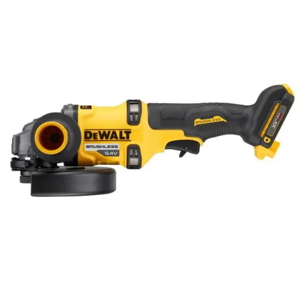 Угловая аккумуляторная бесщеточная шлифмашина DeWALT DCG440N Flexvolt XR Li-lon 54В Ø180мм 6500об/мин - фото №1