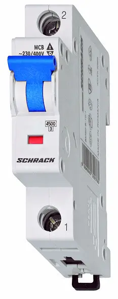 Автоматичний вимикач Schrack BM617125 6кА 25А 1P C Автоматичний вимикач Schrack BM617125 6кА 25А 1P C