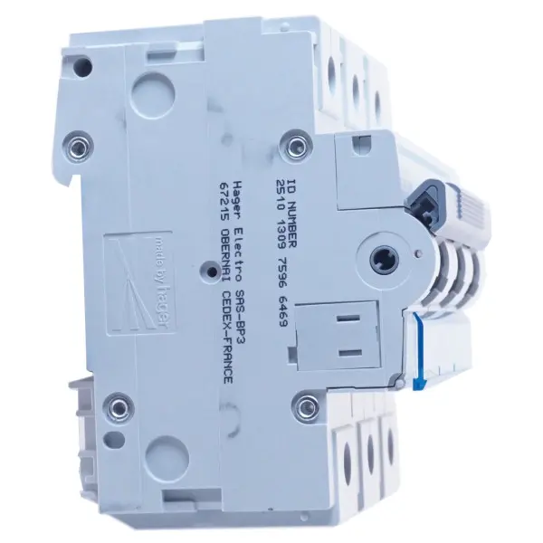 Автоматичний вимикач HLF380S (3р, С, 80А) Hager - фото №4