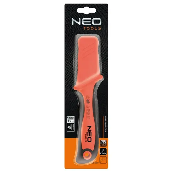Монтерский нож Neo Tools 01-550 (1000В) 195мм - фото №3 Монтерский нож Neo Tools 01-550 (1000В) 195мм - фото №3