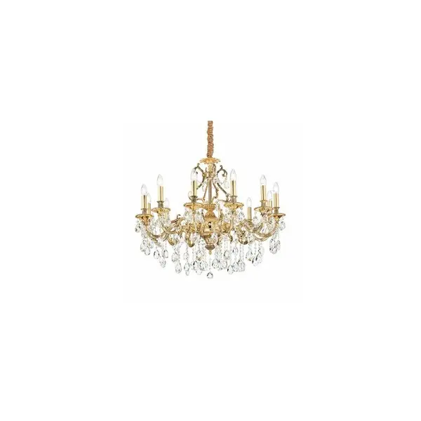 Люстра подвесная Ideal Lux Gioconda Sp12 Oro 164960