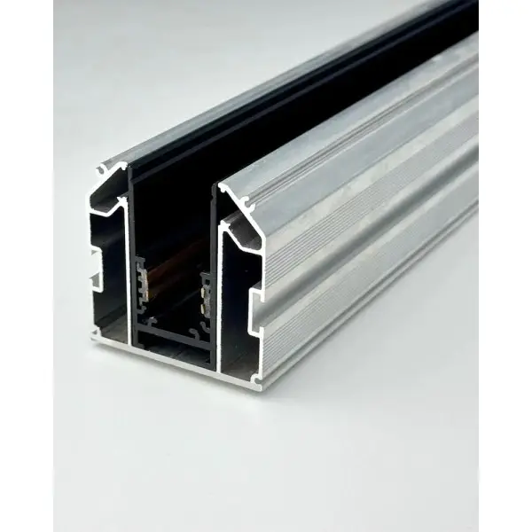 Профиль база для магнитного шинопровода Oledim 7771243 OL15 1м IP20 серебристый - фото №1