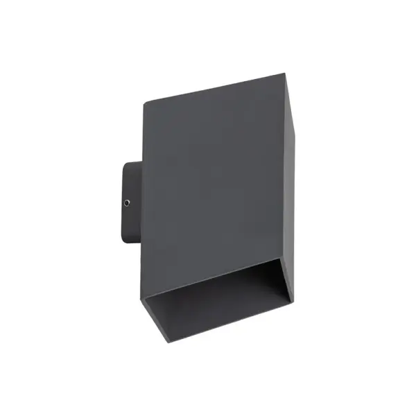 Вуличний світильник TK Lighting 18086 Cube LED 2x5W 3000K 650Lm IP54 графітовий - фото №3