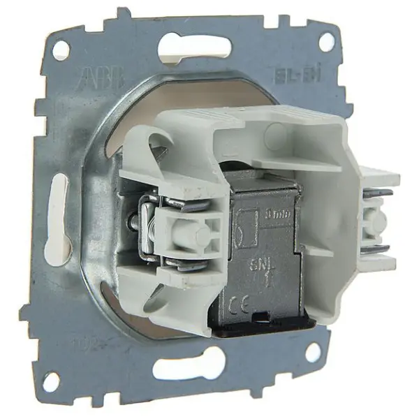 Концевая TV розетка ABB Cosmo 619-010200-273 (белая) - фото №1 Концевая TV розетка ABB Cosmo 619-010200-273 (белая) - фото №1