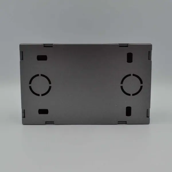 Розетка Nilson Themis антрацит 2-на без заземлення ( 26161024 ) - фото №3