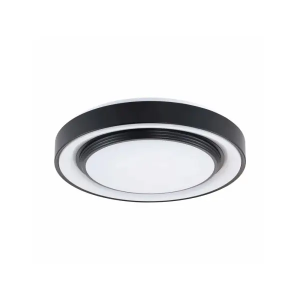 Люстра с пультом светодиодная, потолочный светильник Goldlux 326690 Zygmunt 40 Led 1x48W 3000K-6000K 5300Lm IP44 Bk Люстра с пультом светодиодная, потолочный светильник Goldlux 326690 Zygmunt 40 Led 1x48W 3000K-6000K 5300Lm IP44 Bk