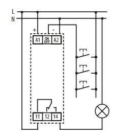 MR-41 (230V), Elko-Ep імпульсне реле - фото №3