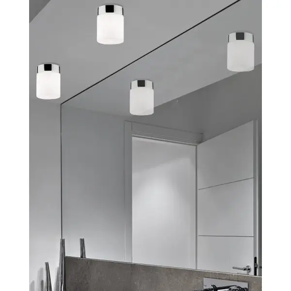 Потолочный светильник Nowodvorski 9505 Cayo G9 1x10W IP44 хром - фото №1