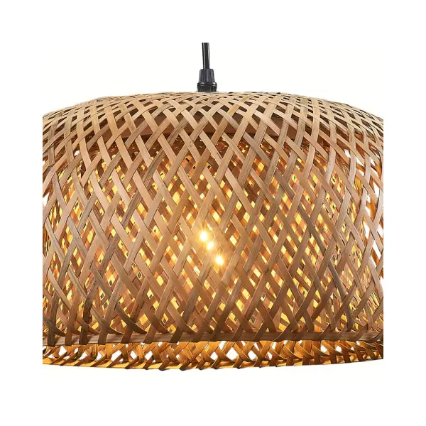 Люстра в стиле бохо, подвесной светильник Goldlux 329110 Korfu E27 1x20W IP20 Бежевый - фото №4