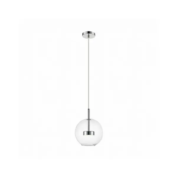 Підвісний світильник, люстра Zuma Line P0428-01J-F4AC Enceladus Led 1x5W 3000K 500Lm IP20 Хром