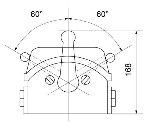 Рубильник Аско-Укрем QS5-100N A0100010011 1-0-1 на 100А - фото №3