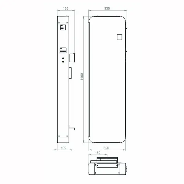 Безступінчастий стабілізатор напруги Volter Smart-18 (18кВт) - фото №2