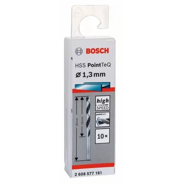 Свердла Bosch 2608577181 PointTeQ HSS 11,0мм (10шт) - фото №1
