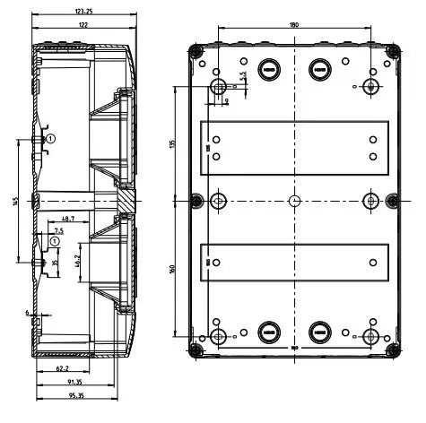 Щит Spelsberg AKi 24 IP65 на 24 модулів - фото №2