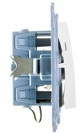 Подвійний вимикач Kontakt Simon Simon 10 CW5BL.01/11 з підсвічуванням (білий) - фото №2
