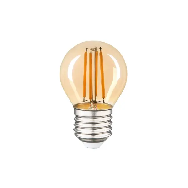 Лампа LED FILAMENT G45 4W E27 2200K VIOLUX ( 832042 )