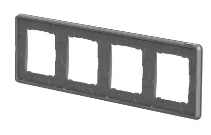 Рамка 4-постовая Schneider Electric Sedna Elements искусственное матовое стекло SDD362804 - фото №2