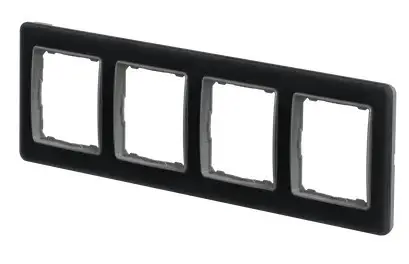 Рамка 4-постовая Schneider Electric Sedna Elements искусственное матовое стекло SDD362804 - фото №4