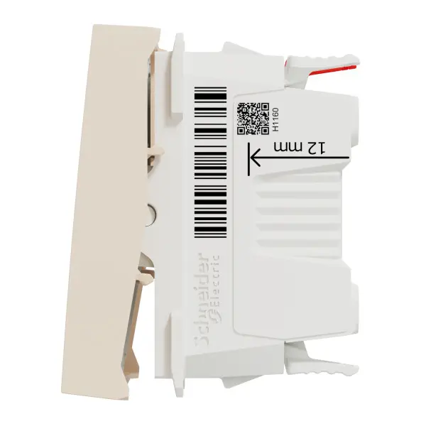Проходной выключатель Schneider Electric Unica New NU320344 10А 2м бежевый - фото №2