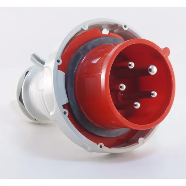 Трифазний штекер на кабель WALTHER WL219 (3P+N+E) 16А 380V IP67 - фото №1
