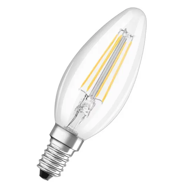 Лампа світлодіодна Osram LED CL B60 5,5Вт/827 FIL E14 6х1 - фото №1