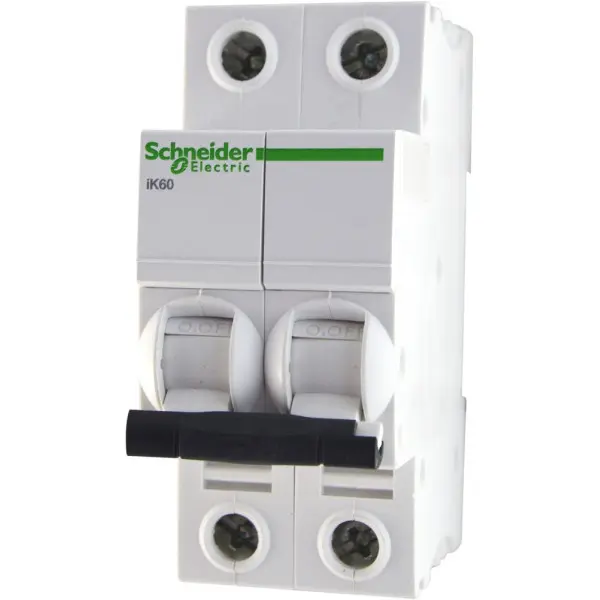 Автоматический выключатель Schneider Electric iK60 2P 6A C Автоматический выключатель Schneider Electric iK60 2P 6A C