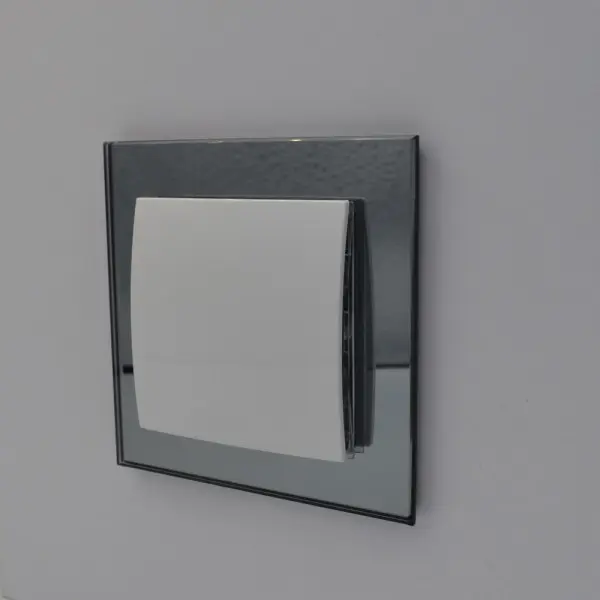 Рамка Nilson Alegra стекло черное 1-я ( 25BL0091 ) - фото №1