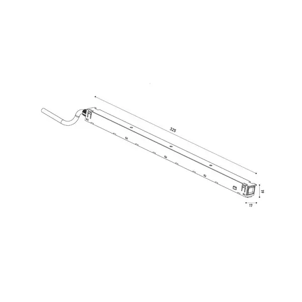 Блок питания Kloodi KDMG-SLIM-TRN PS 150 WH 48V 150W белый - фото №2