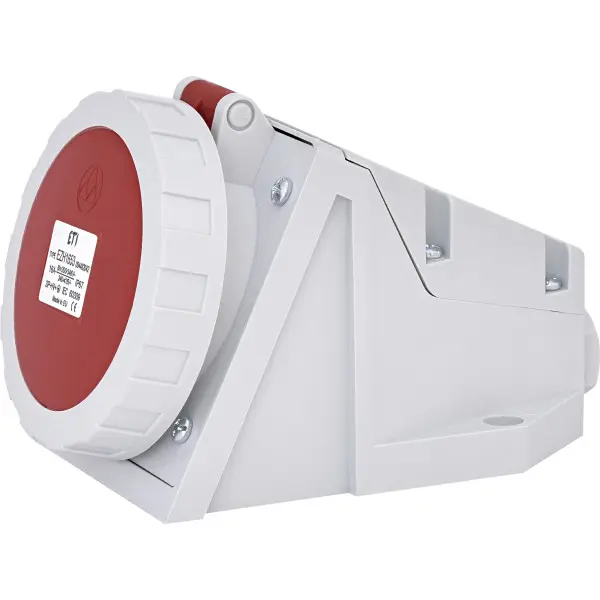 Настенный силовой разъем ETI 004482042 EZH-1653 IP67 (16A 400V 3P+N+PE)
