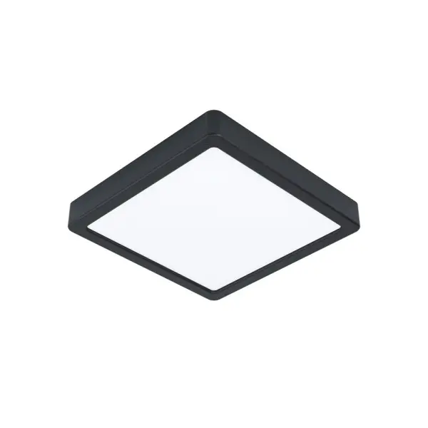 Потолочный светильник Eglo 900644 Fueva LED 1x17W 3000K 2000Lm IP44 черный - фото №1 Потолочный светильник Eglo 900644 Fueva LED 1x17W 3000K 2000Lm IP44 черный - фото №1