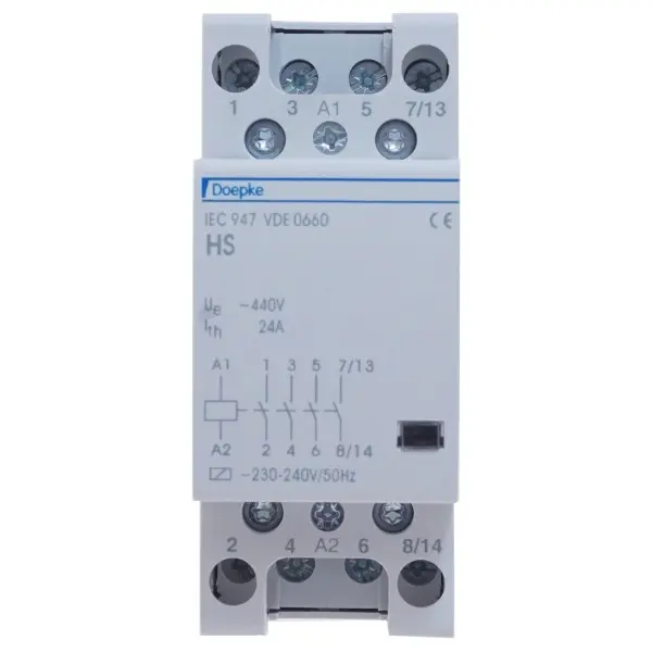 Контактор Doepke HS20-13 230В 24А - фото №1 Контактор Doepke HS20-13 230В 24А - фото №1