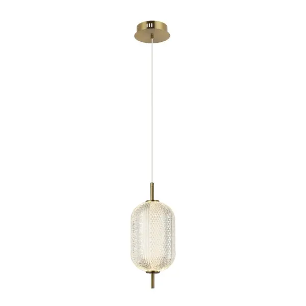 Подвесной светильник, люстра Italux PND-81438-1B-GD Corado LED 1x10W 3000K 1050Lm IP20 золотой - фото №2
