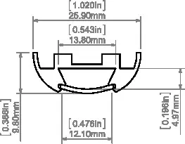 LED-профіль KLUS TOST, 1 метр - фото №4 LED-профіль KLUS TOST, 1 метр - фото №4