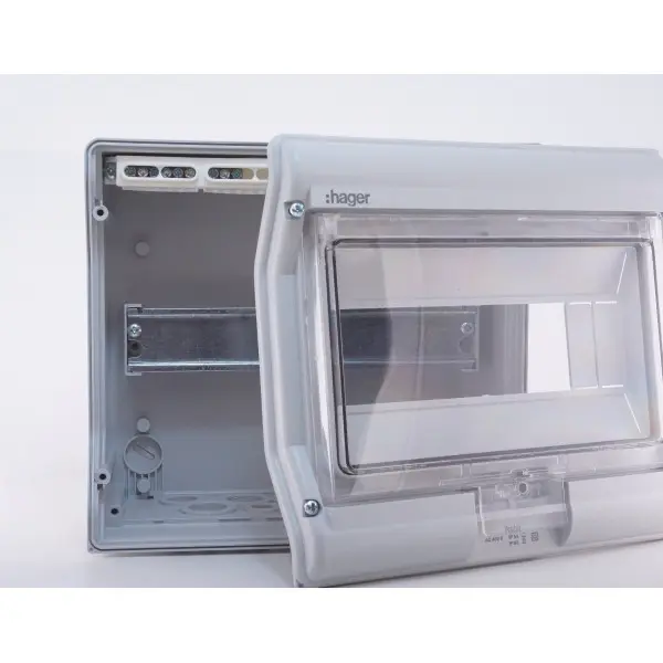 Щит накладний Vector VE110D на 10 модулів Hager - фото №1