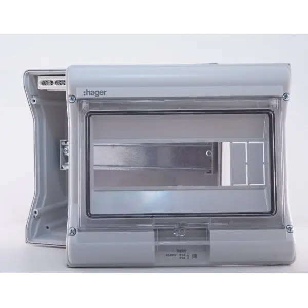 Щит накладний Vector VE110D на 10 модулів Hager - фото №4