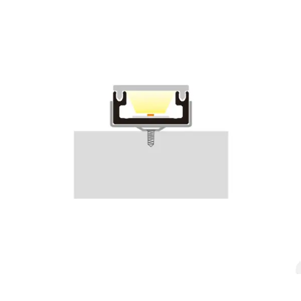 LED-профіль MLG LP1608B1 з розсіювачем, 2 метра - фото №3