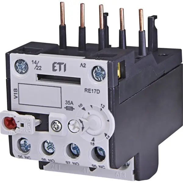Тепловое реле ETI 004641412 RE 17D-17 (11..17A) Тепловое реле ETI 004641412 RE 17D-17 (11..17A)