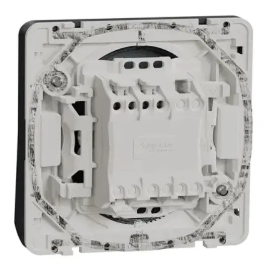 Выключатель Schneider Electric MUR35025 с подсветкой IP55 (черный) - фото №1
