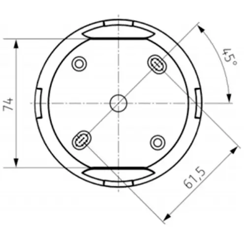 Датчик руху Theben theMova S360-100 AP WH - фото №4