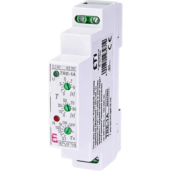 Реле времени ETI 002470027 TRE-1A с задержкой включения