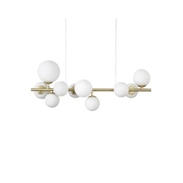 Подвесной светильник, люстра Ideal Lux 283791 Perlage G9 10x15W 3000K IP20