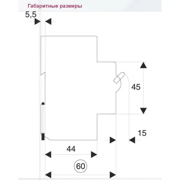 Незалежний розчіплювач ETI 002159312 DA ETIMAT 10 AC 24V - фото №2 Незалежний розчіплювач ETI 002159312 DA ETIMAT 10 AC 24V - фото №2